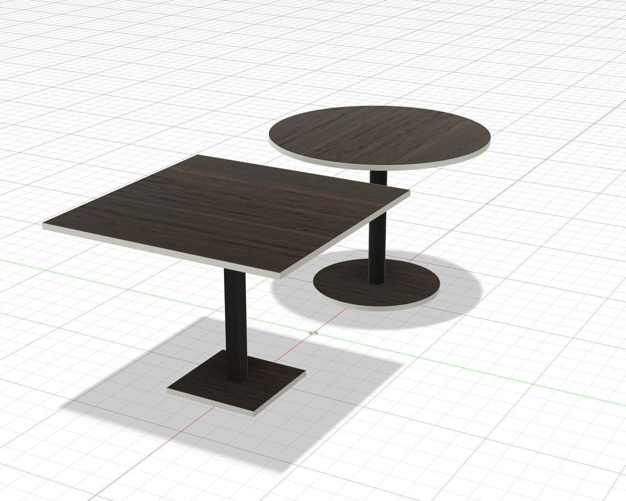 Table 04 simple model Free 3D model_7
