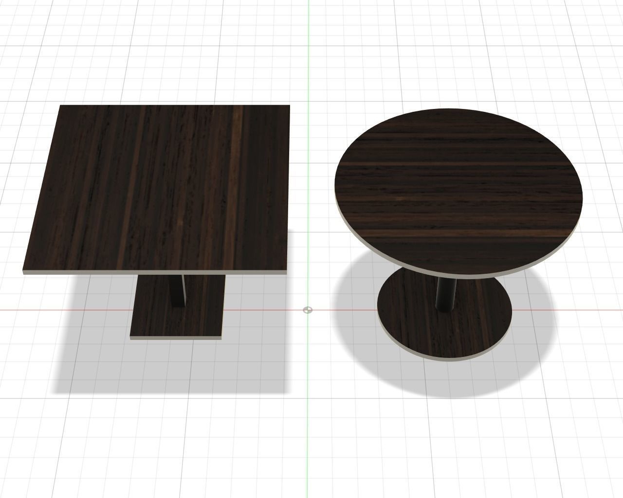 Table 04 simple model Free 3D model_8