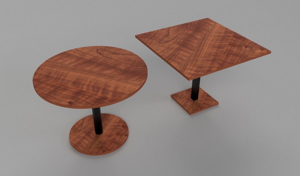 Table 04 simple model Free 3D model_4