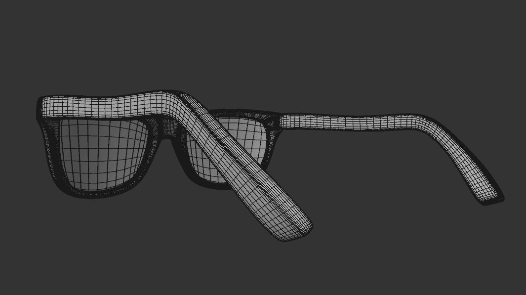 Luxury Sunglasses 3D Model 1 3D model_4