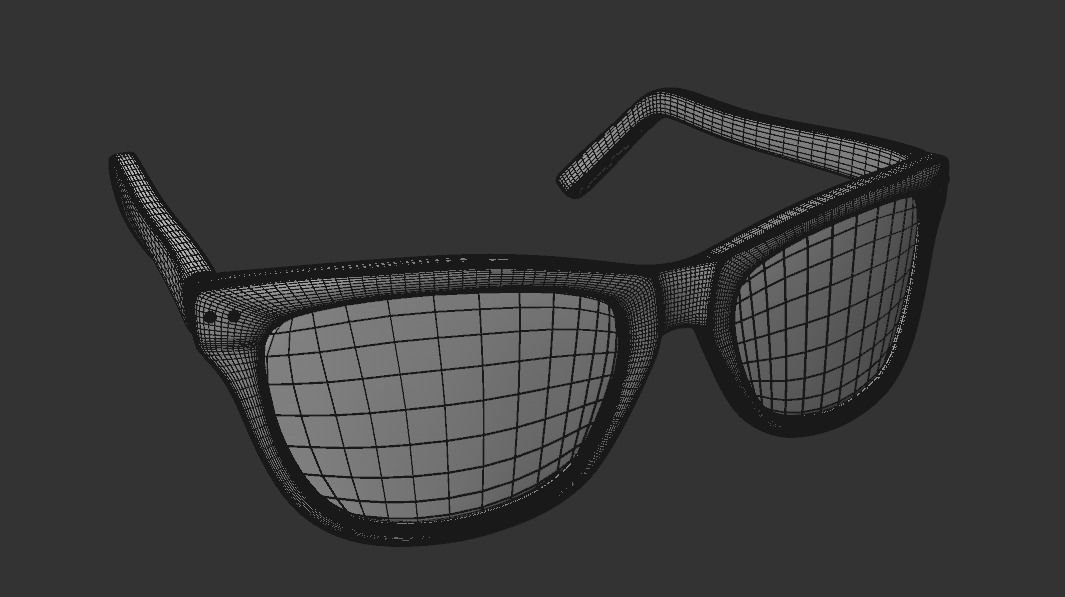 Luxury Sunglasses 3D Model 1 3D model_2