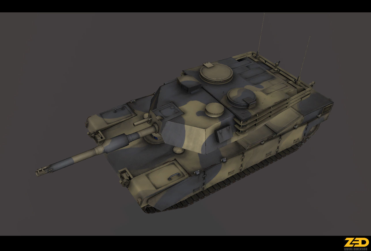 Army Vehicles Pack Low-poly 3D model_6