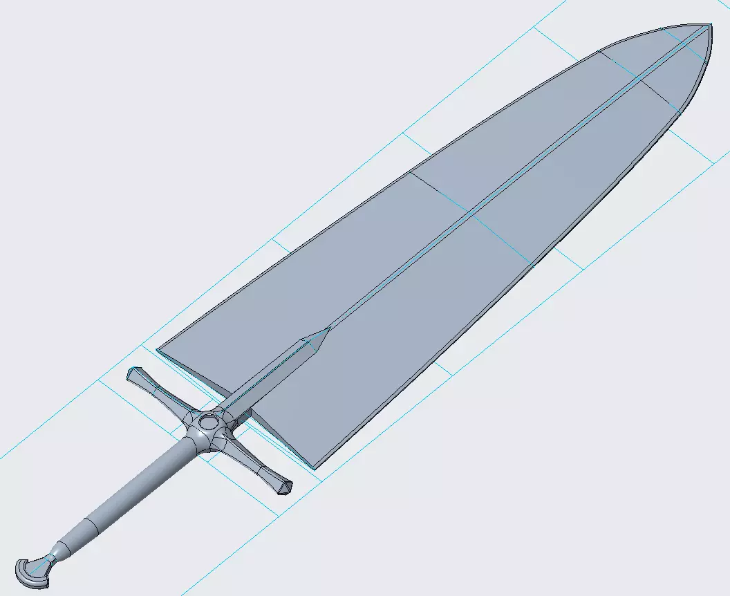 black clover demon slayer 3D print model