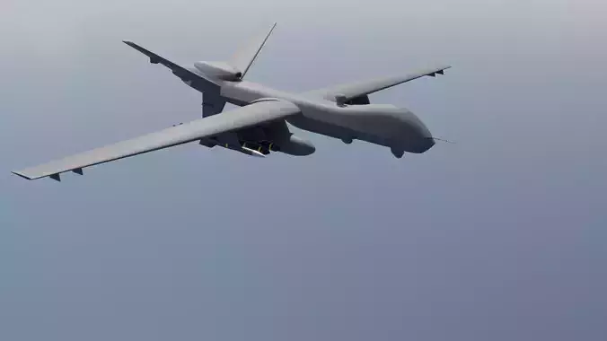 MQ9 drone 3D model