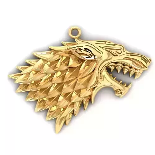 wolf- game of  thrones 