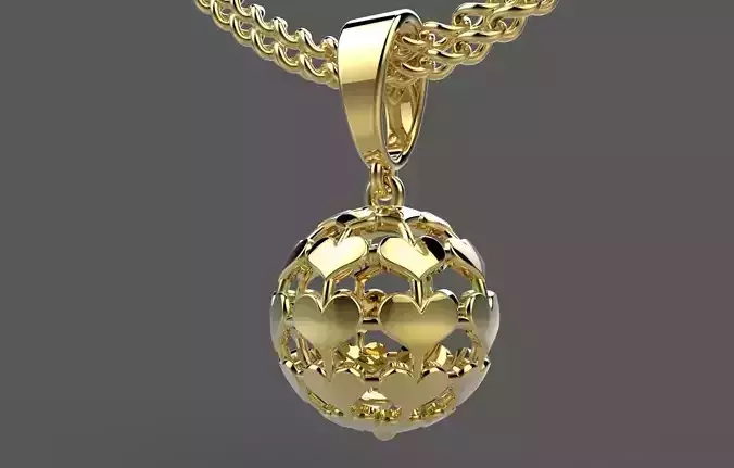 R 161 easter egg pendant
