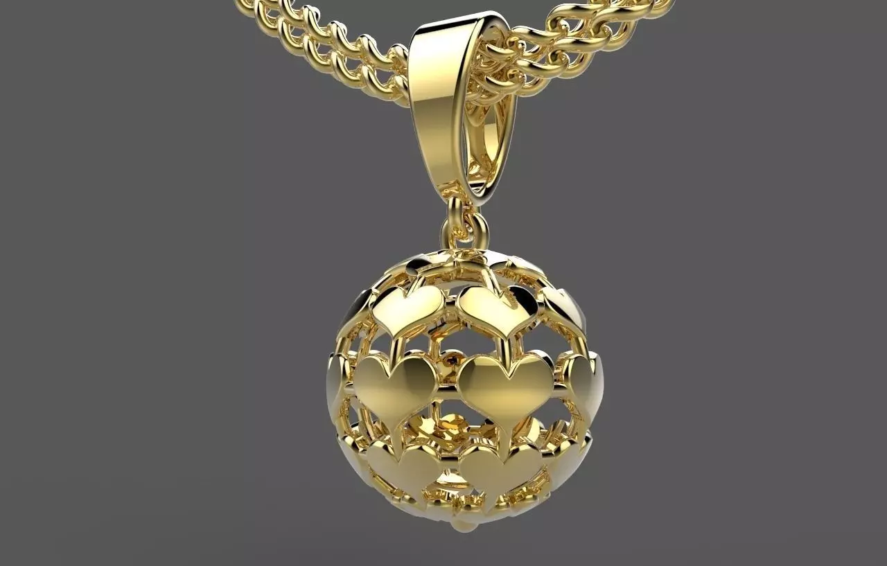 R 161 easter egg pendant 3D print model