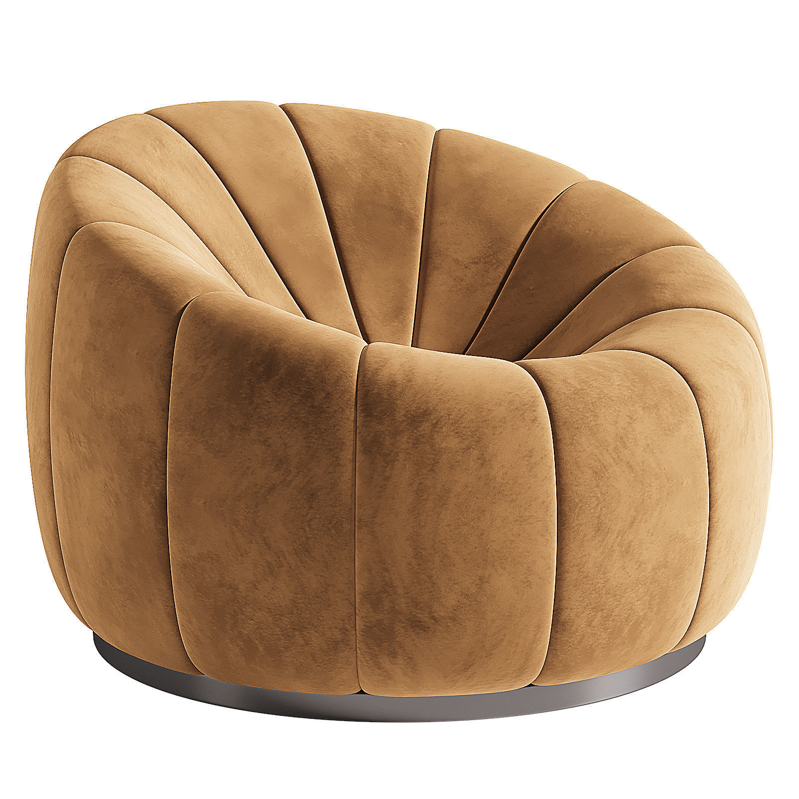 Alpha Club Chair 3D model_2