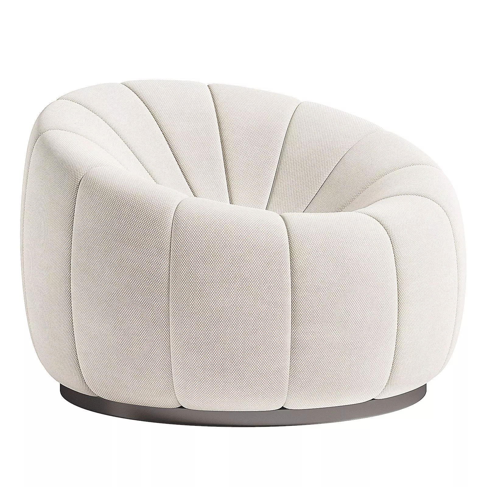 Alpha Club Chair 3D model_0