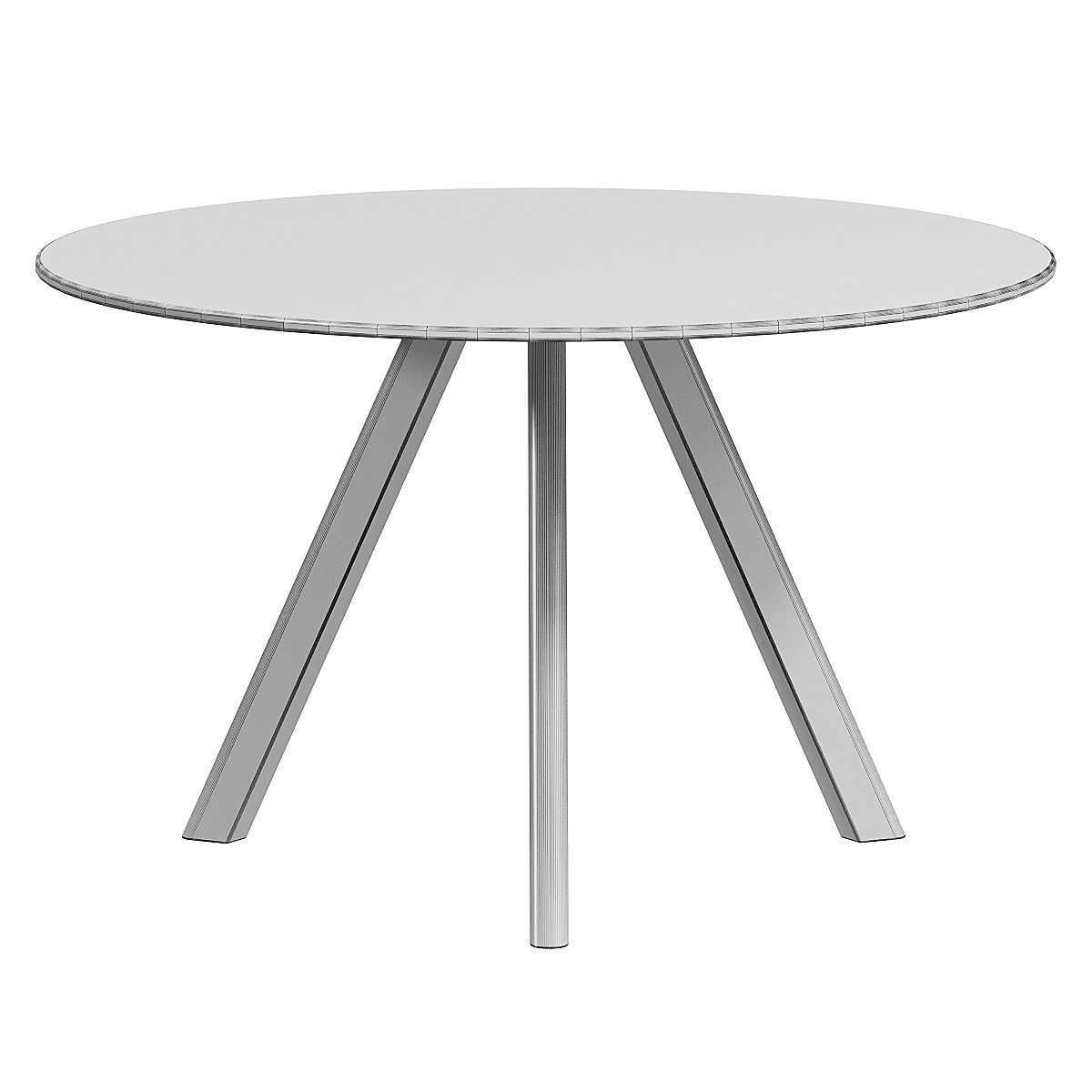 COPENHAGUE CPH 20 ROUND By Hay table  3D model_2