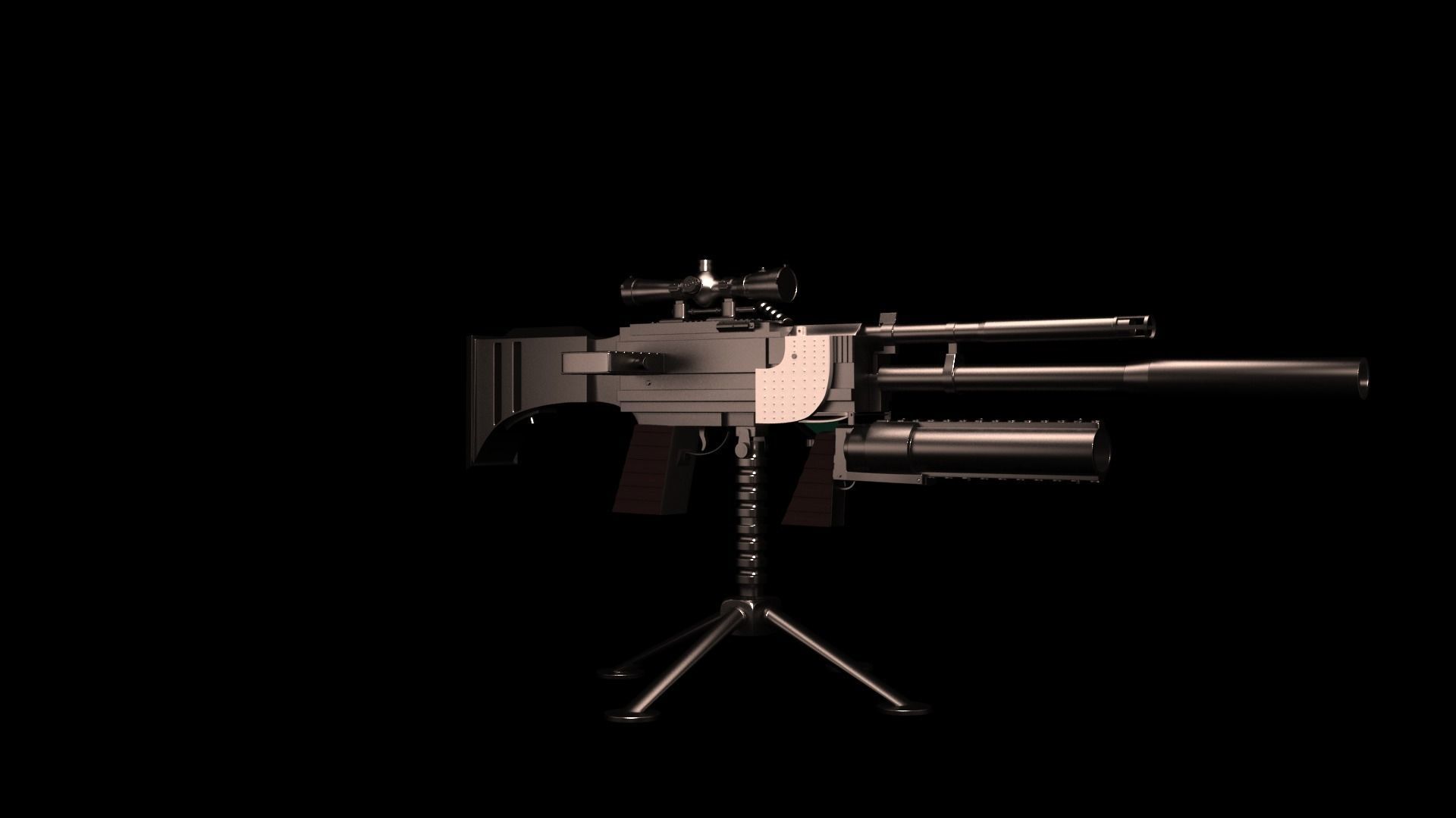 new 3 in one Low-poly 3D model_1