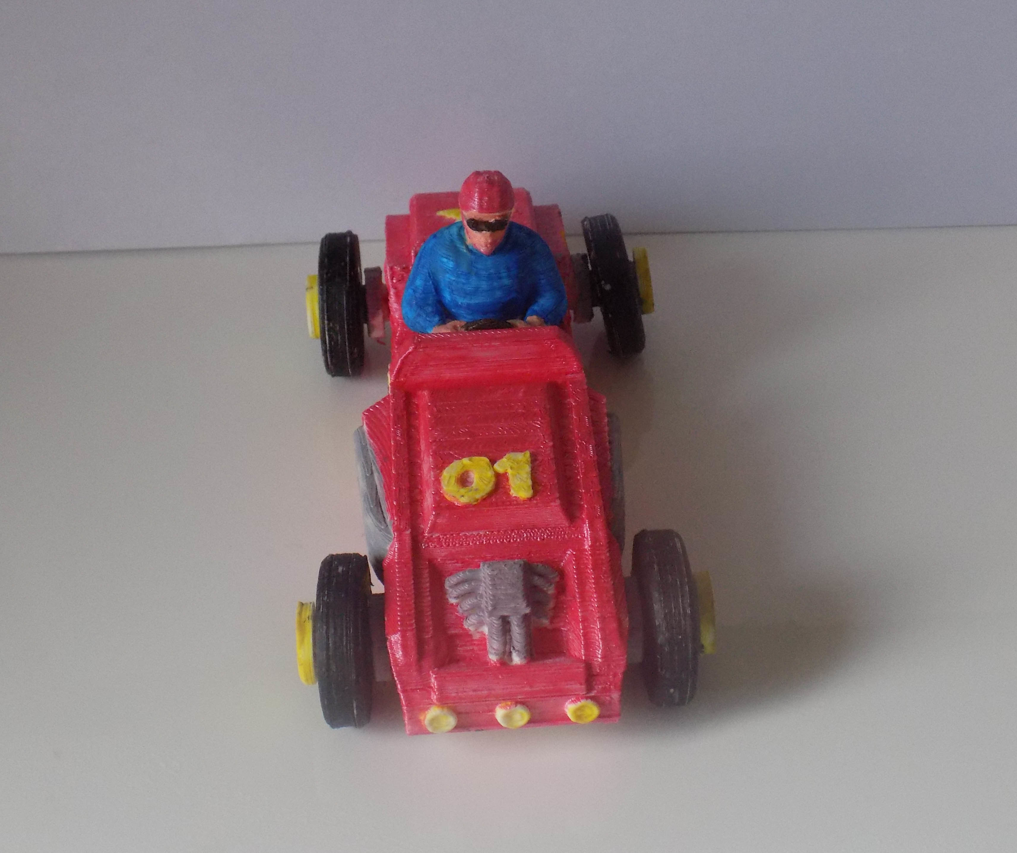 CRAZY CAR 3D print model_1