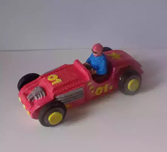 CRAZY CAR 3D print model
