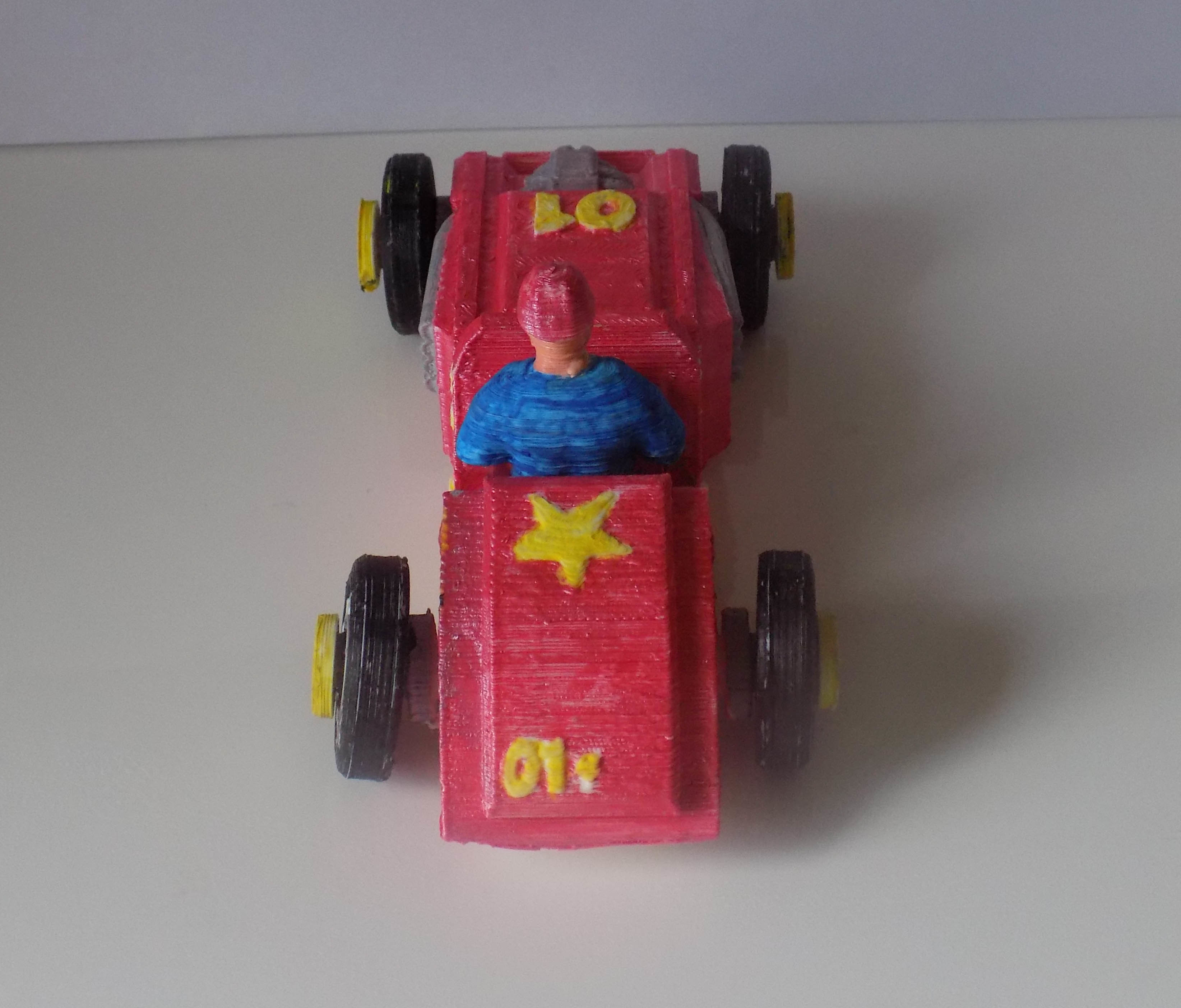 CRAZY CAR 3D print model_2