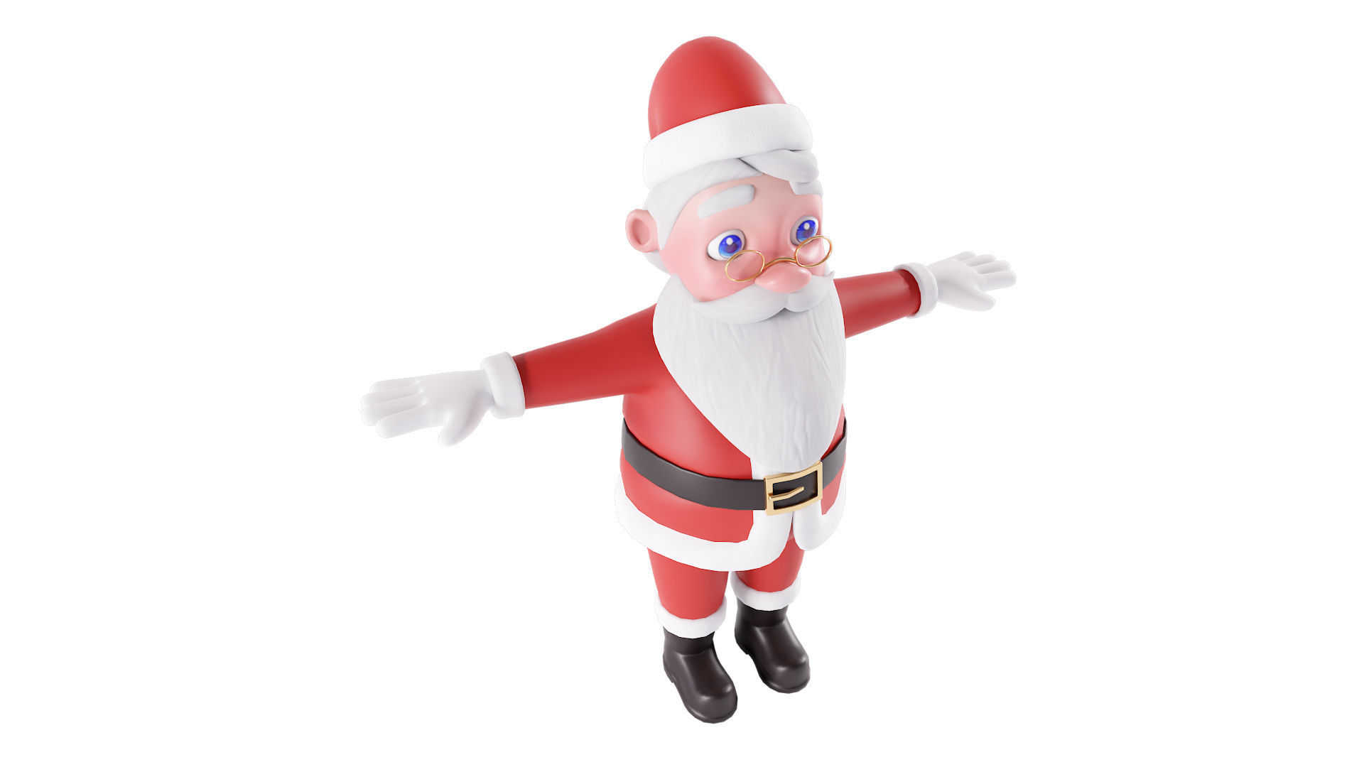 Santa Claus 3d model  3D model_3