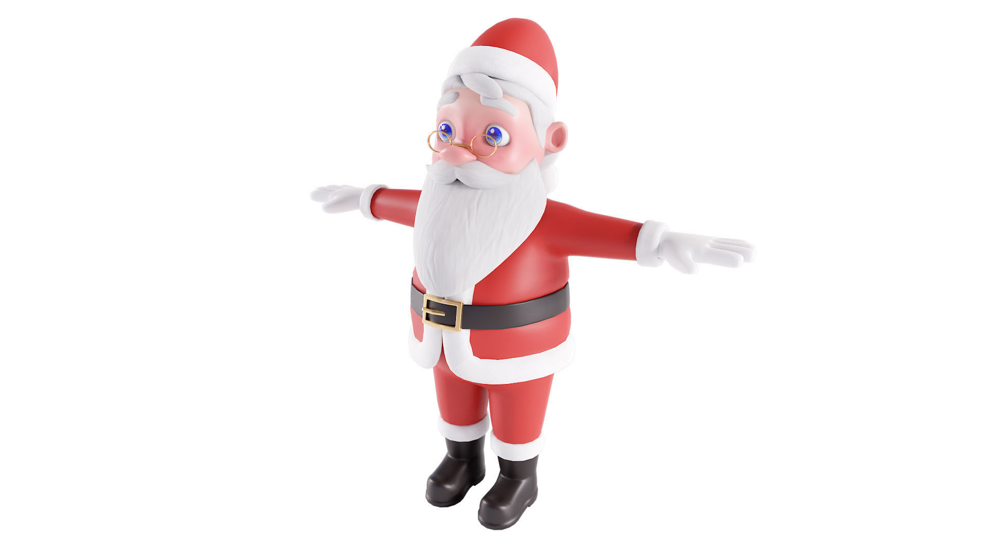 Santa Claus 3d model  3D model_1