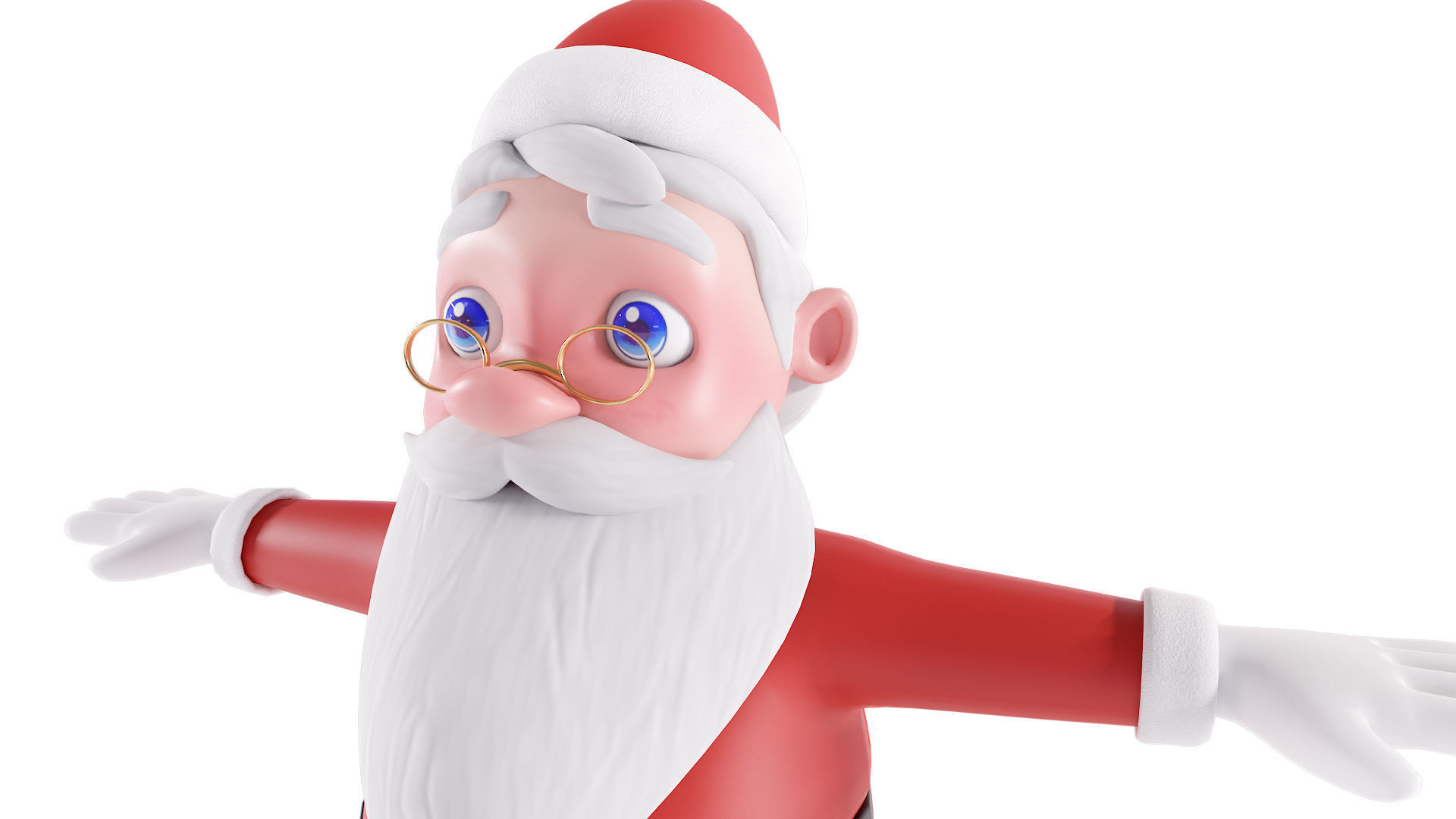 Santa Claus 3d model  3D model_2