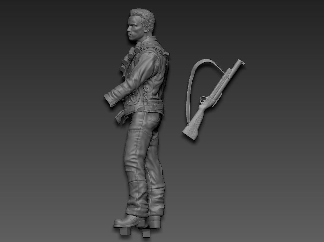 Terminator 2 judgment day 3D print model_25