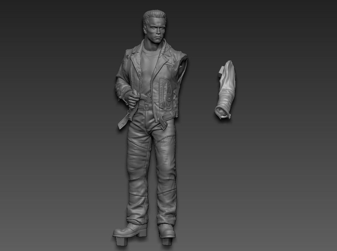 Terminator 2 judgment day 3D print model_27