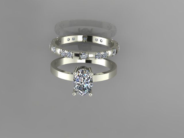 ENGAGEMENT RING 3D print model_4