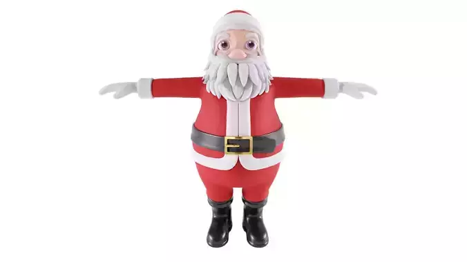 Santa Claus 3d model 
