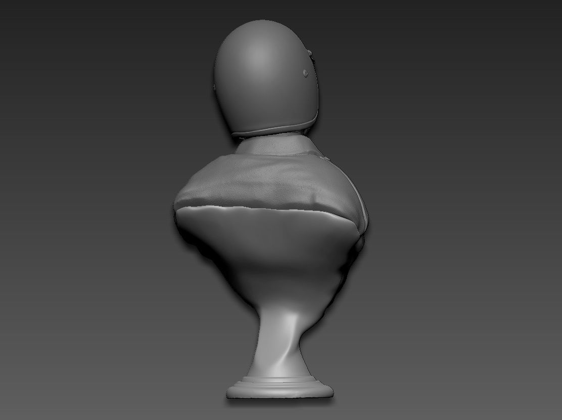 Terminator 2 T-1000 bust replica 3D print model_8