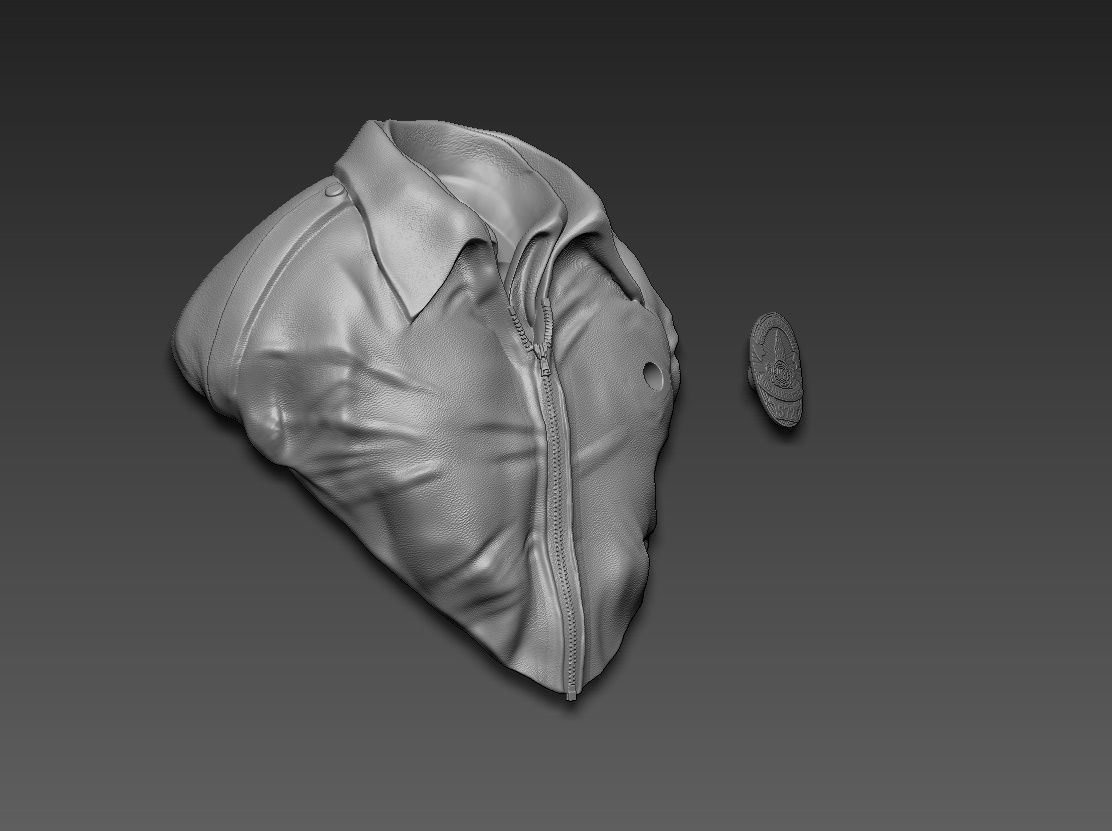 Terminator 2 T-1000 bust replica 3D print model_22