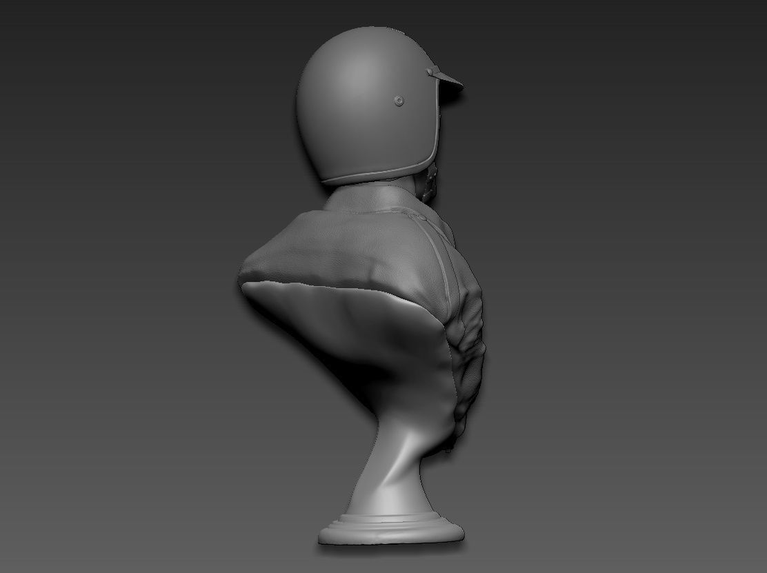 Terminator 2 T-1000 bust replica 3D print model_9