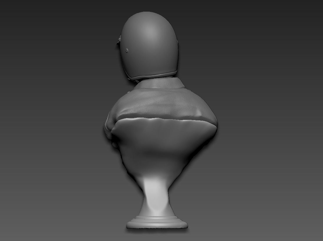 Terminator 2 T-1000 bust replica 3D print model_7