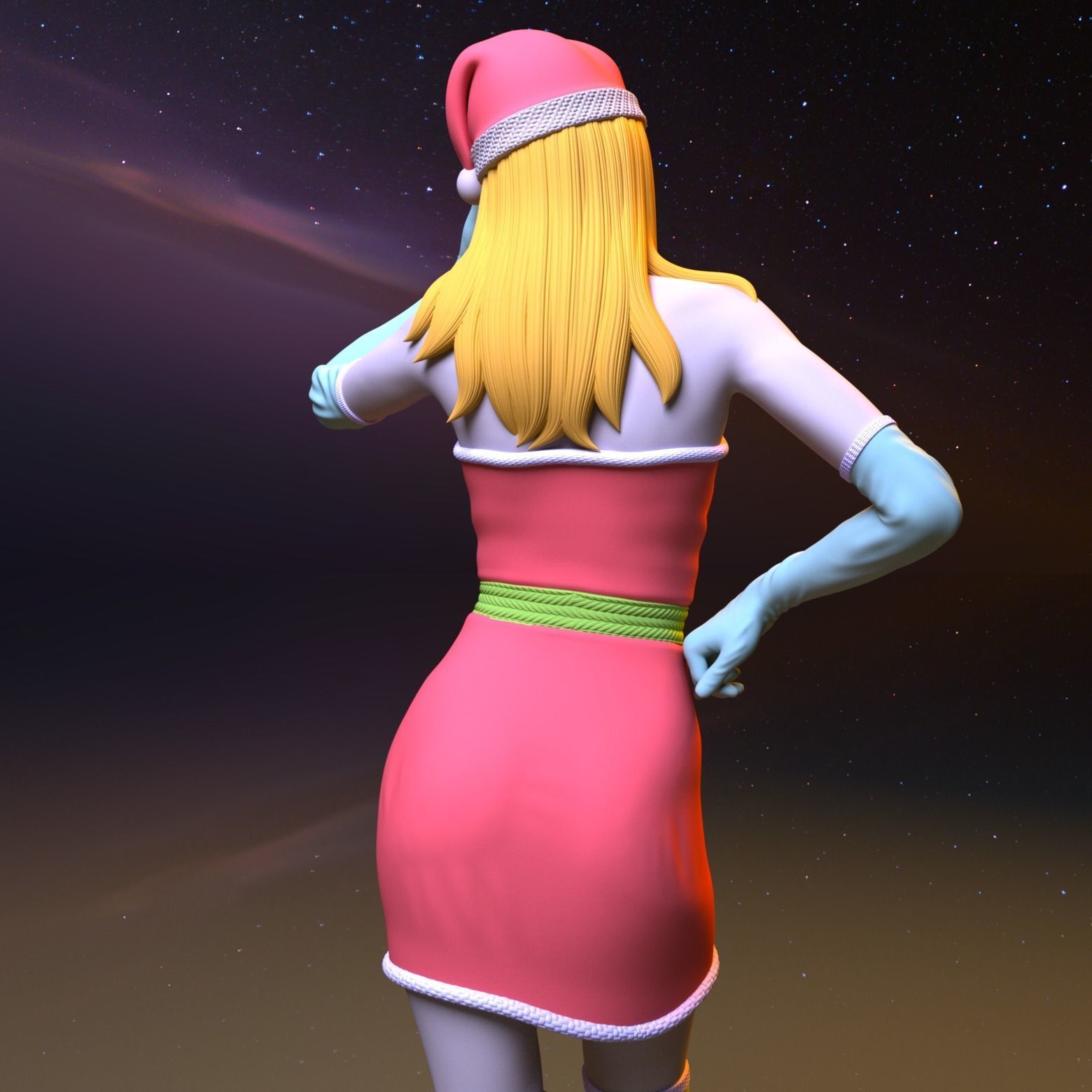 Merry Christmas 3D print model_2