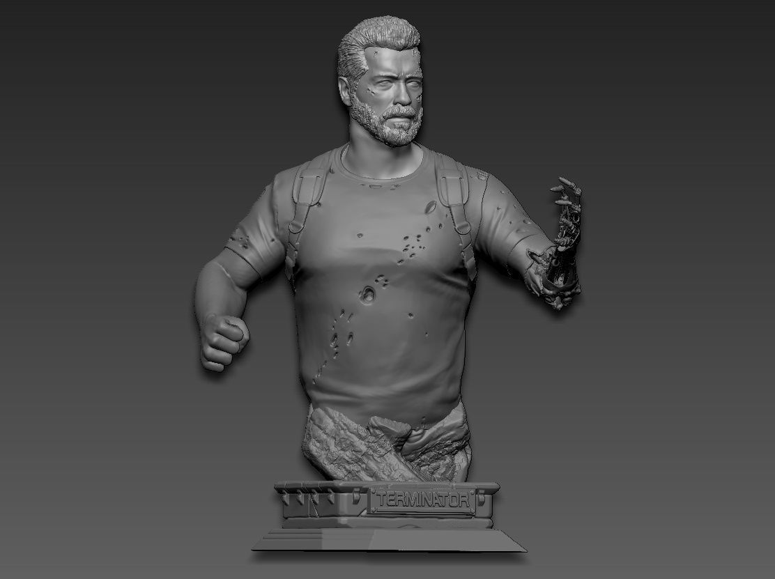 Terminator dark fate 3D print model_13