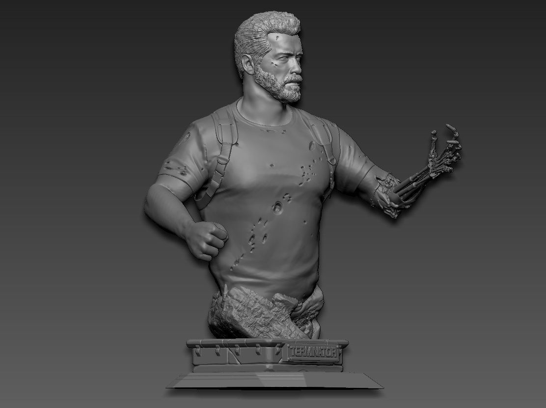 Terminator dark fate 3D print model_12