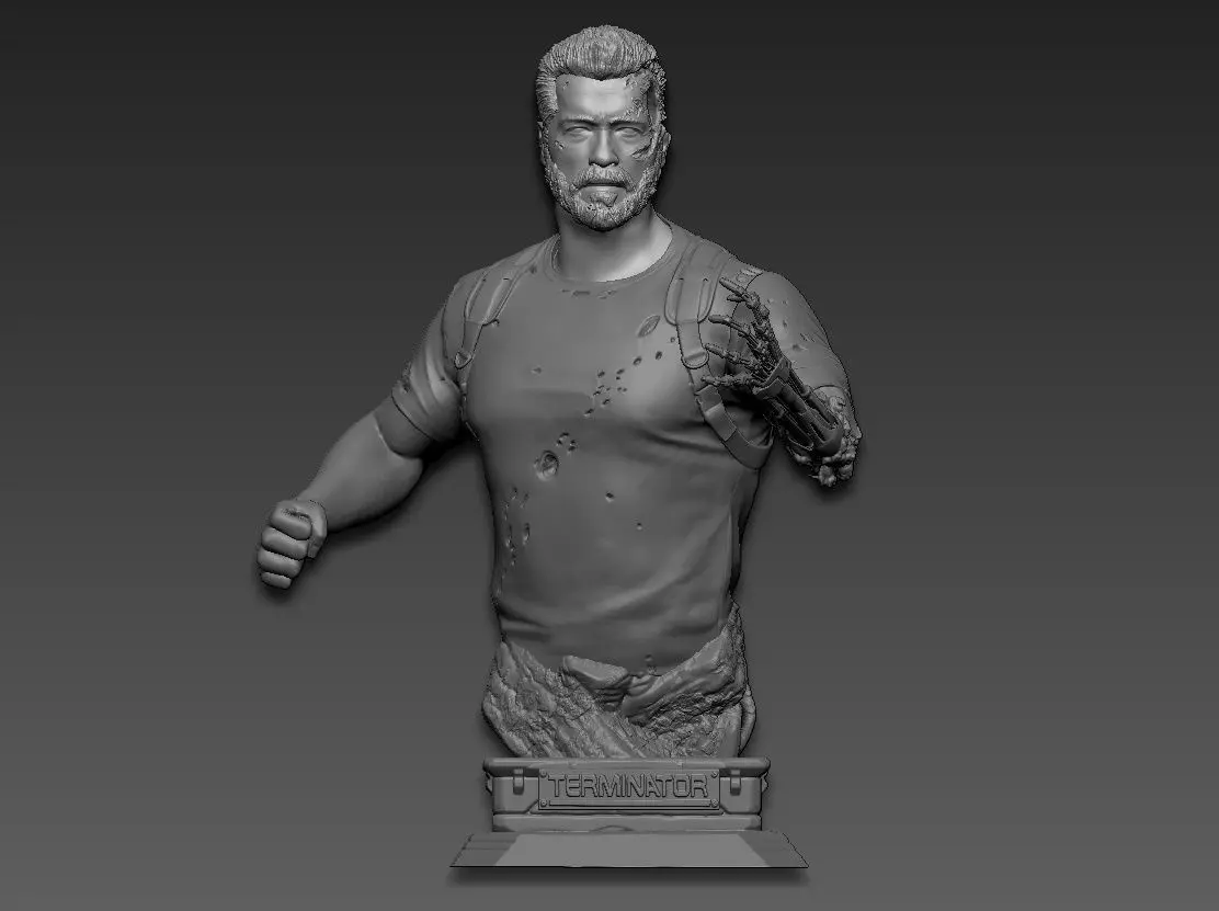 Terminator dark fate 3D print model_0