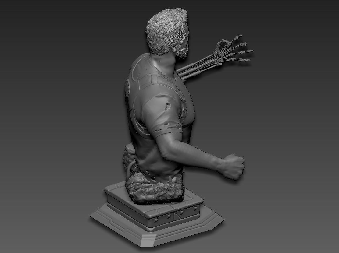 Terminator dark fate 3D print model_17