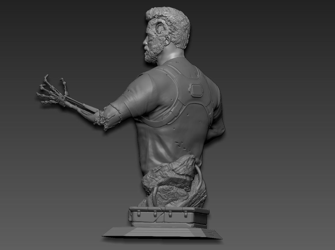 Terminator dark fate 3D print model_4
