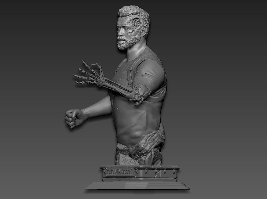 Terminator dark fate 3D print model_2