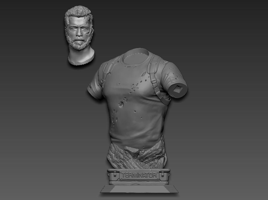Terminator dark fate 3D print model_22