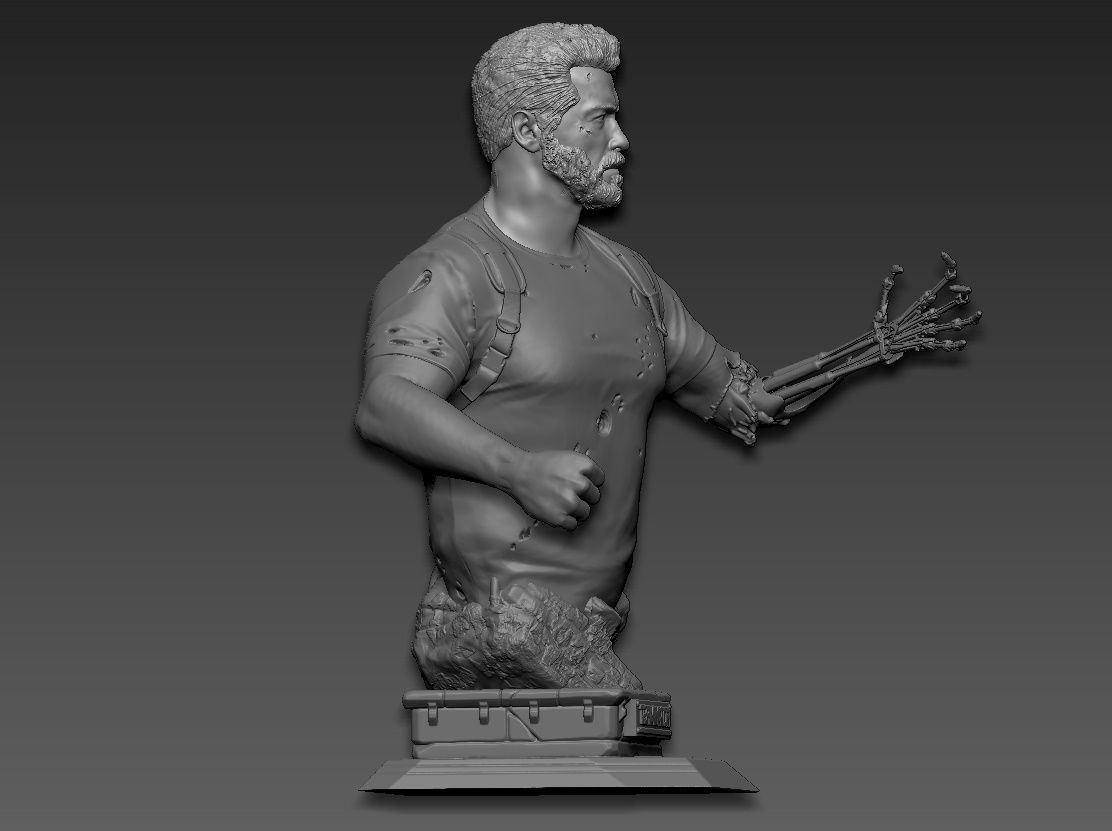 Terminator dark fate 3D print model_11