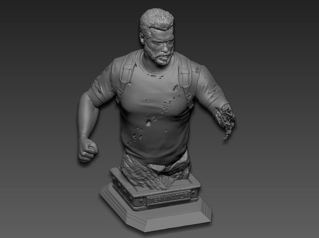 Terminator dark fate 3D print model_18