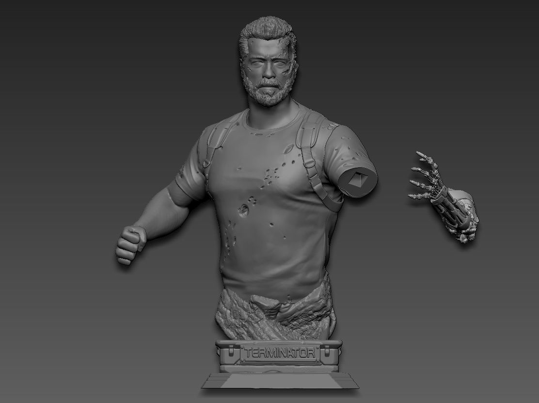 Terminator dark fate 3D print model_20