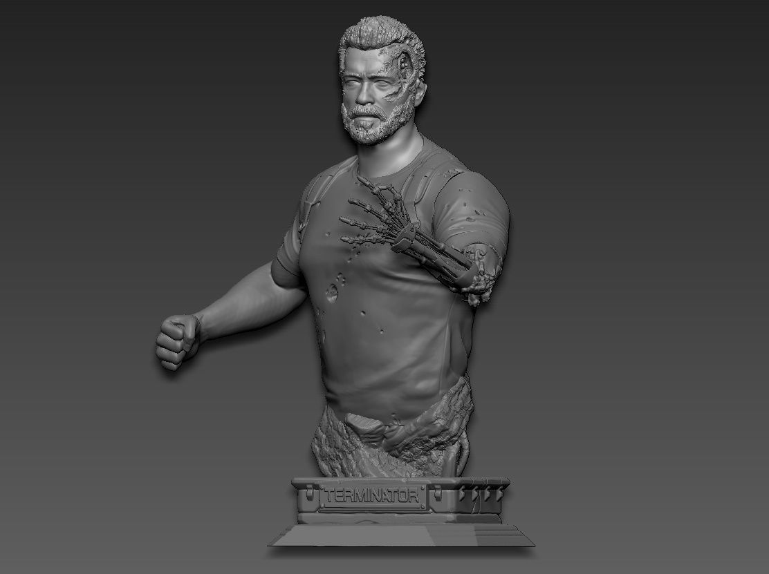 Terminator dark fate 3D print model_1