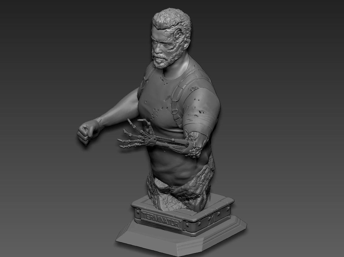 Terminator dark fate 3D print model_15