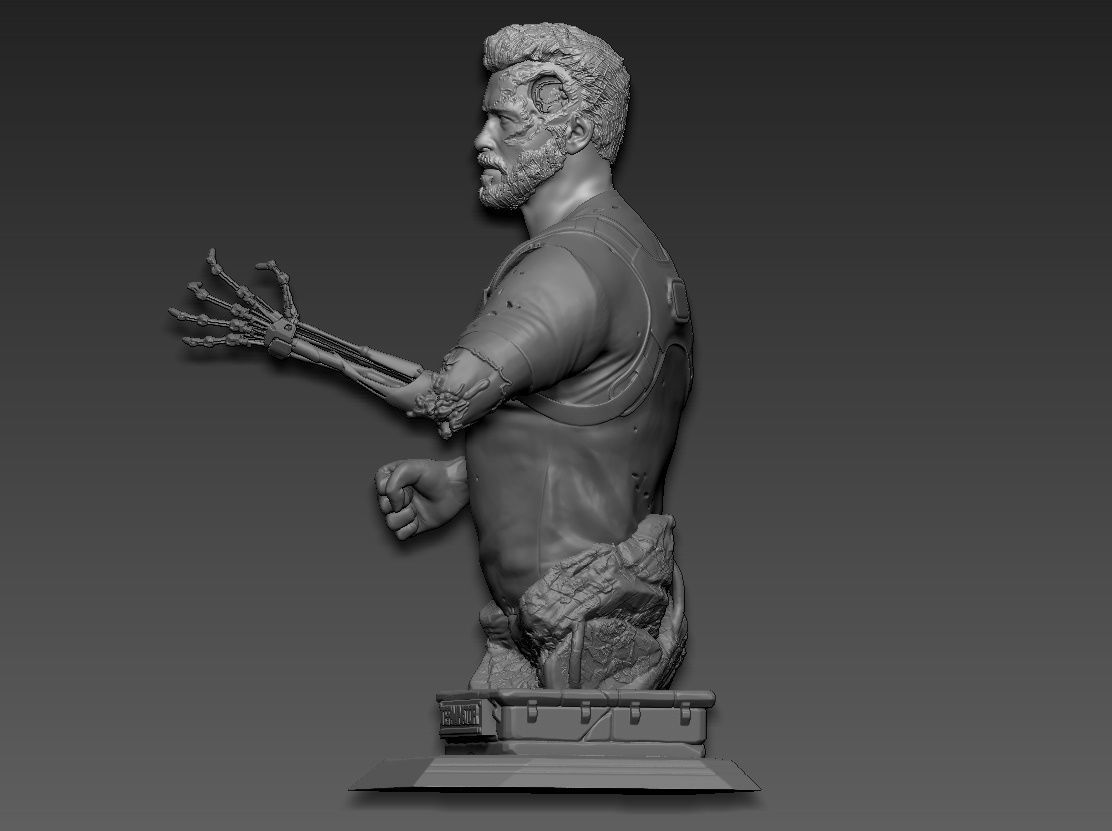 Terminator dark fate 3D print model_3