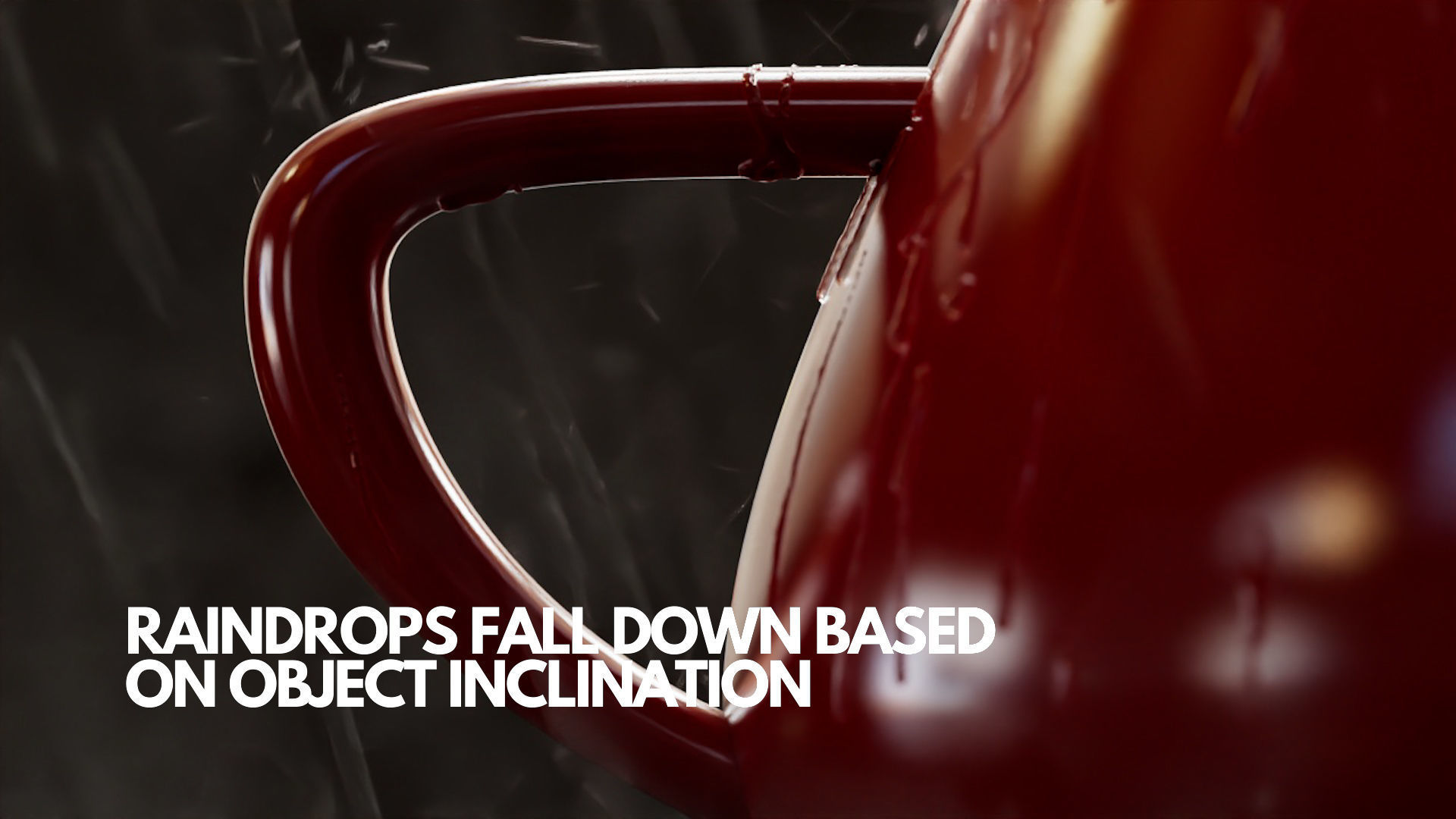 Small Scale Rain - Tyflow Setup 3D model_8