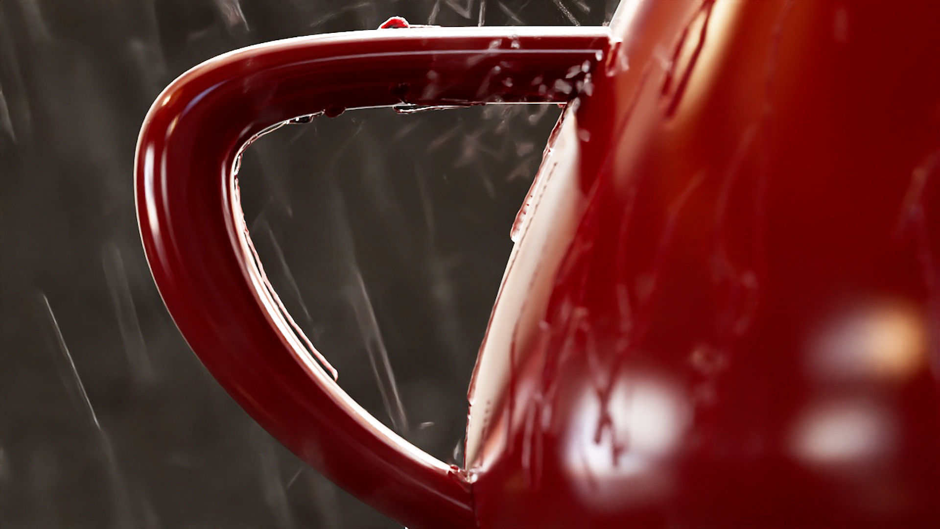 Small Scale Rain - Tyflow Setup 3D model_6