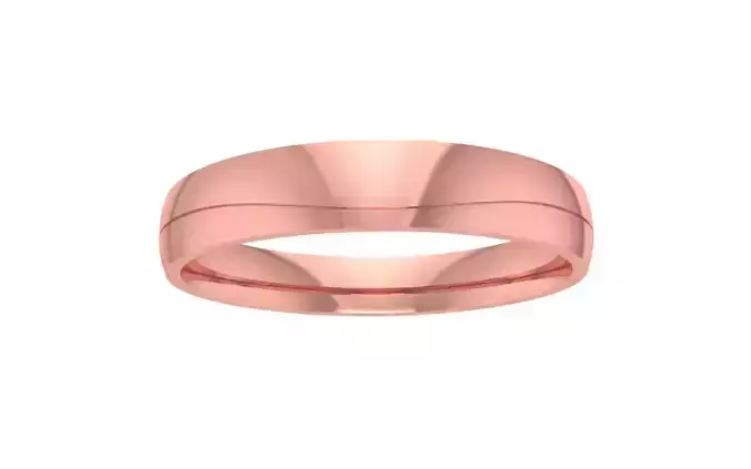 Women Wedding Band 3dm STL OBJ FBX Render Details