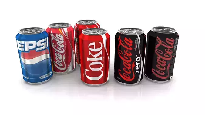 Soda cans