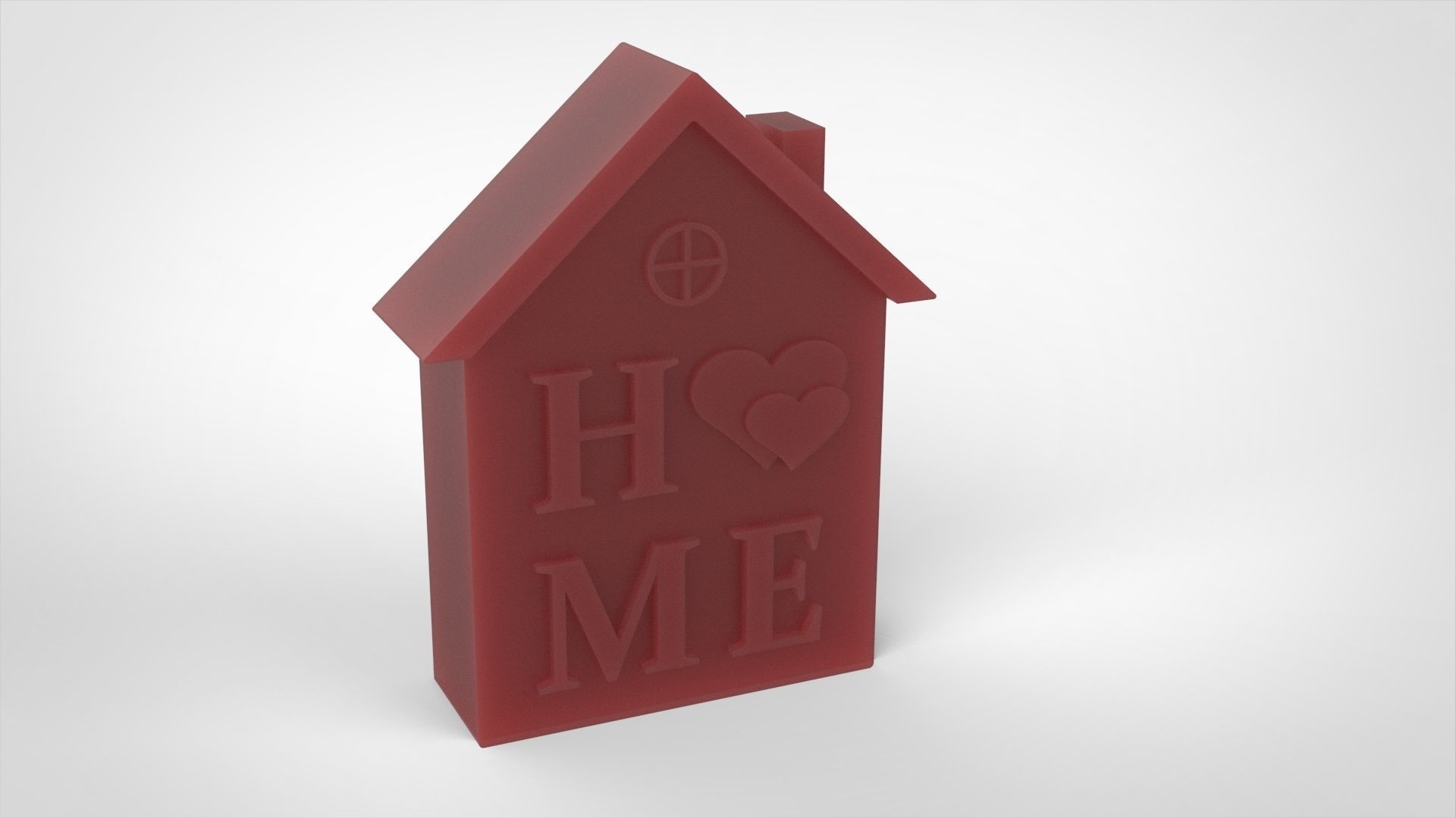 Home candle for mold 3D print model_9