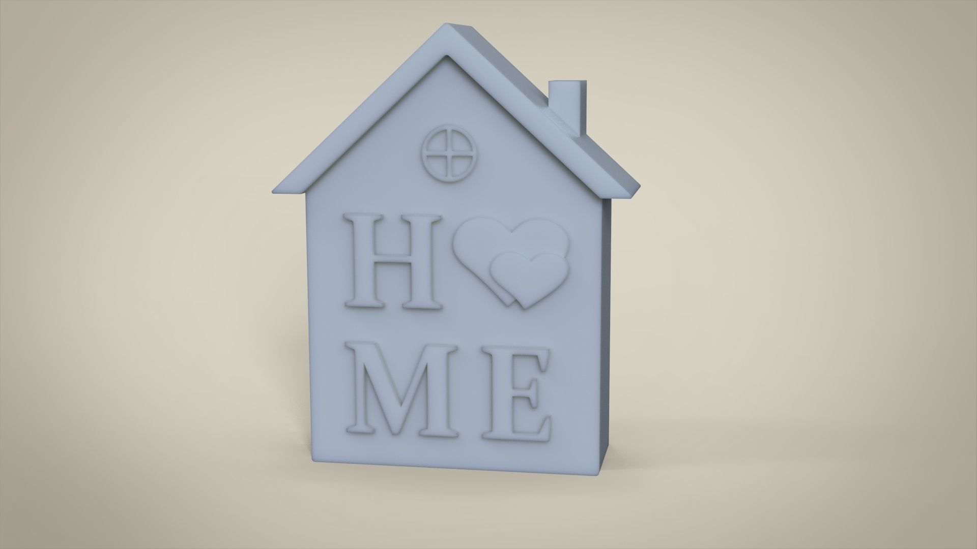 Home candle for mold 3D print model_3