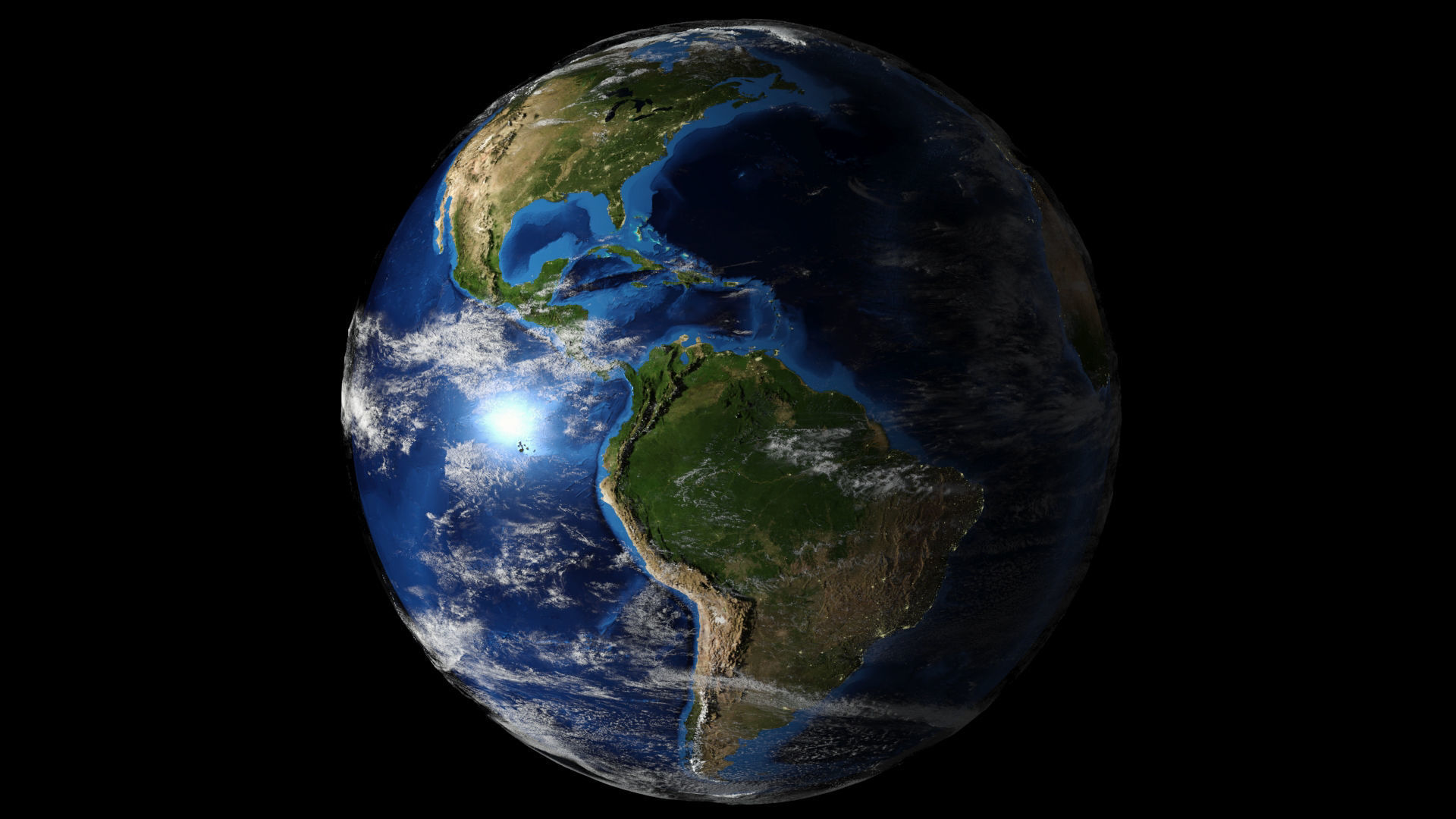 Earth Planet 40k-upto 80k Map 3D model_30